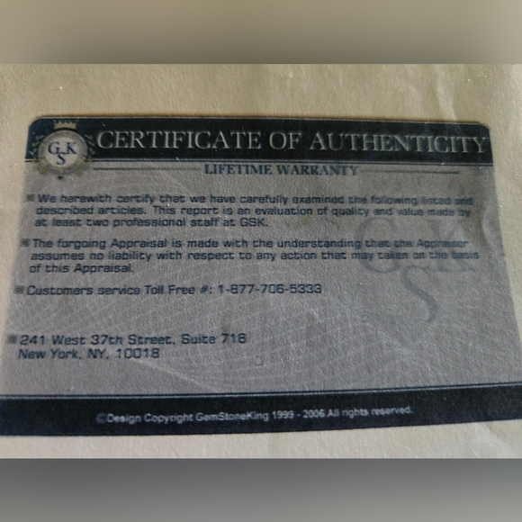 1 - 1.49 CT Round Cut 3 Stone Diamond Ring - Picture 4 of 4